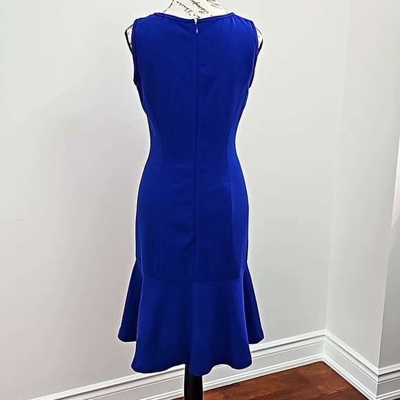 Jones New York blue sleeveless dress size 4 - Picture 3 of 5